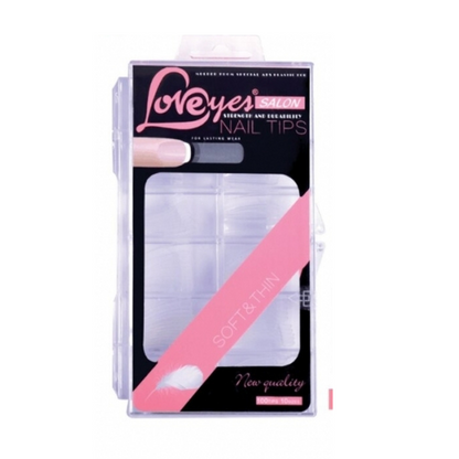 Uñas Acrílicas Nail Tips de 100 Unidades Loveyes LY-007