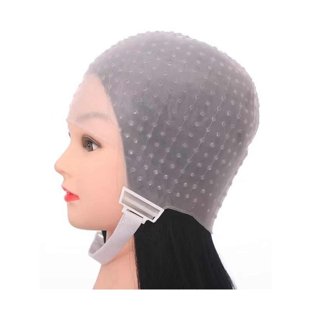 Gorro de Silicona con cinturon Mechas Cabello Peluquería