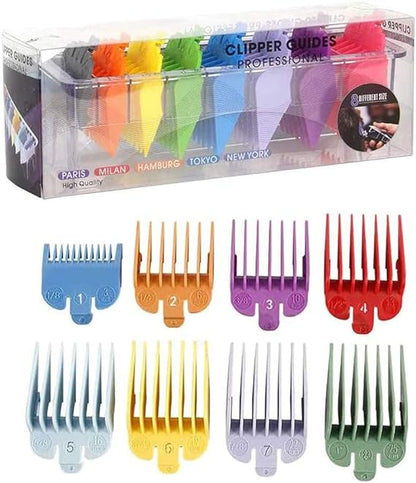 Set 8 Peines para Máquina de Cortar Cabello