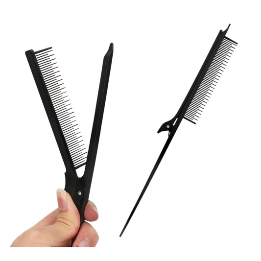 Peineta Pinza Para peluquería Con Clip de Cabello