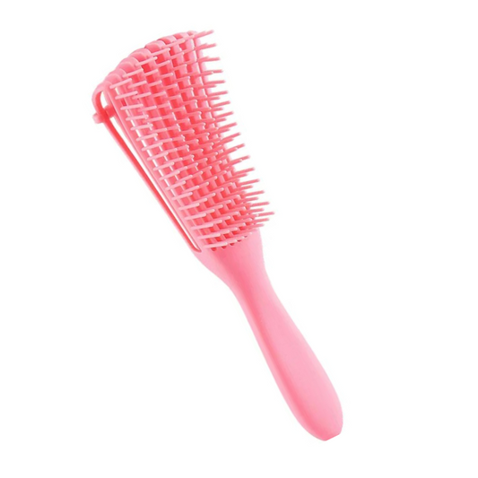 Cepillo Paleta Desenredante para Cabello Crespo MaxCare Rosado