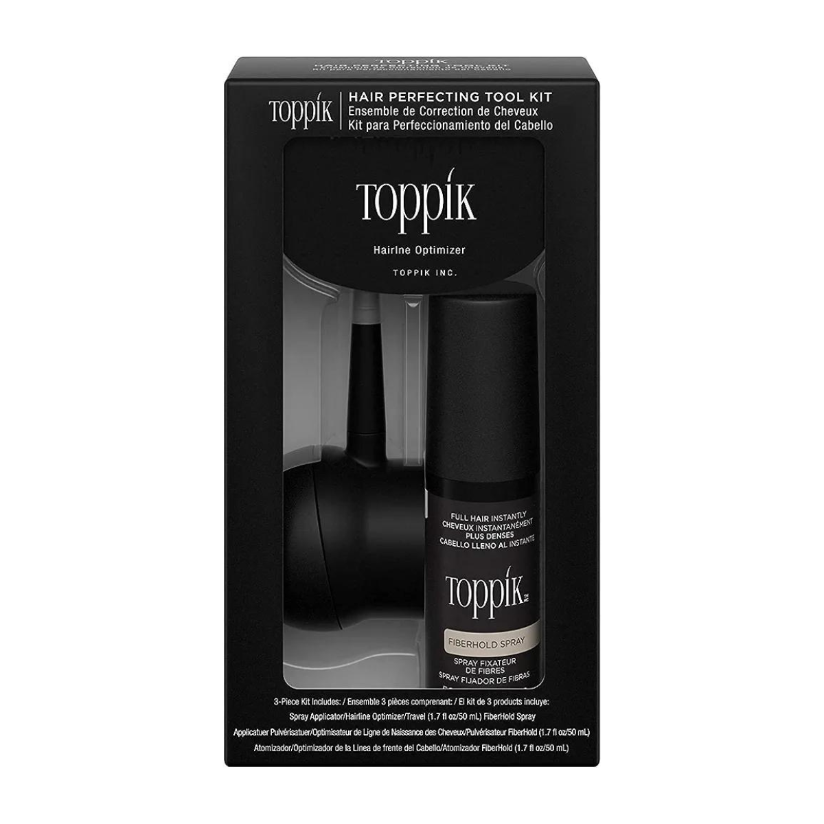 Polvo Disimulador para Perdida de Cabello Toppik Color Negro