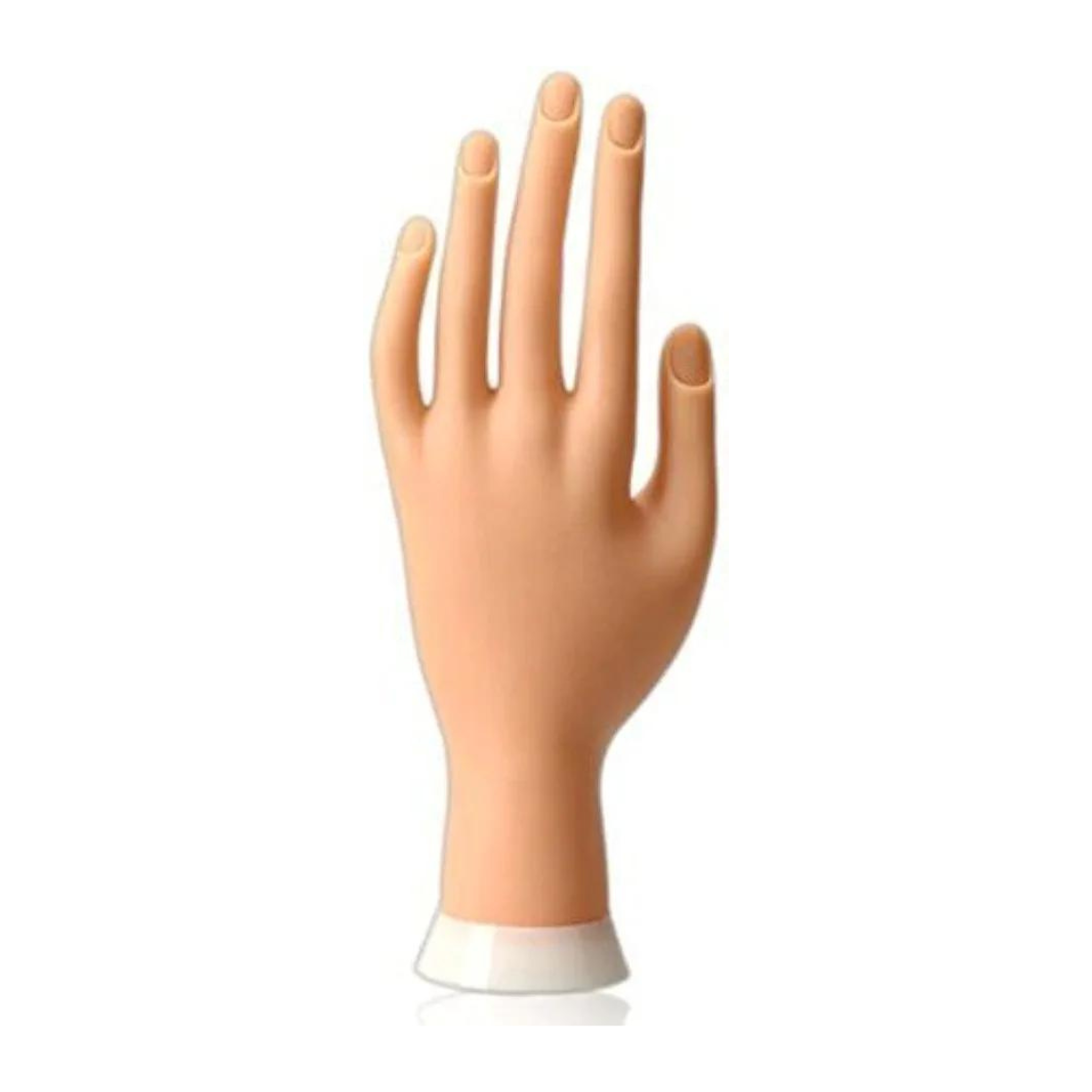 Mano Flexible Modelo para Practicar Uñas Acrílicas