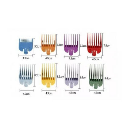 Set 8 Peines para Máquina de Cortar Cabello