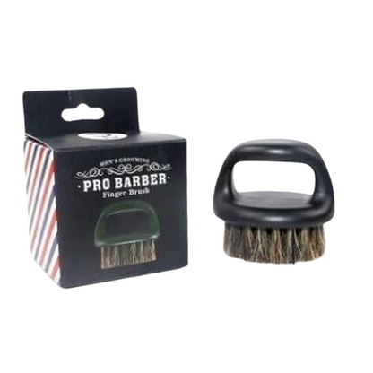 Cepillo para Barba Hisopo Barbero con Anillo Pro Baber