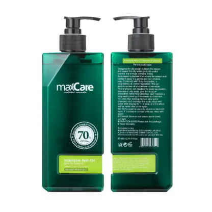 Shampoo Anti-Oil para Cabello Graso 500ml MaxCare