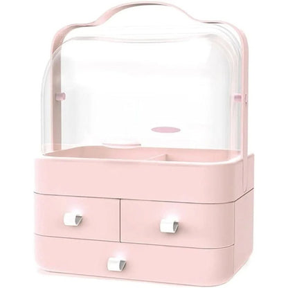 Organizador Portatil Maquillaje Joyero Cosméticos Blanc Gms