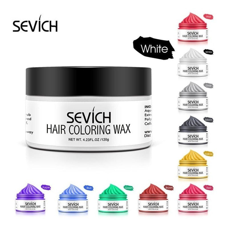 Cera Capilar Colorante Cabello Hair Coloring Sevich Blanco