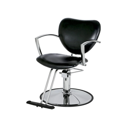 Sillon Hidráulico Negro Barbería Peluqiería HB-A158-C1