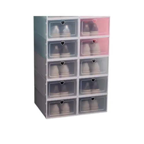 Caja de Almacenamiento para Zapato 33x22x14 Corazón Gms - Imagen 2
