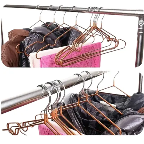 Kit 5 Perchas Colgadoras de Acero para Niños 29 Gms - Imagen 3