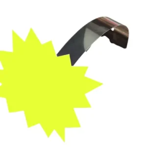 Pack 100 Unidades Etiquetas de Precio Rectangulo Estelar 3X2 Gms