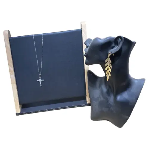 Pack Exhibidor de Joyeria de Lujo Negro