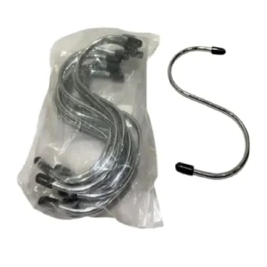 Pack 30 Ganchos S Acero Goma Antideslizante 12 cm Gms