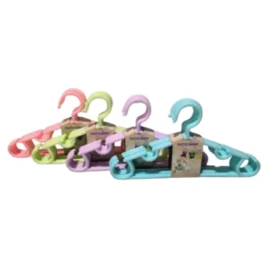 Pack 5 Colgadores de Plastico para Ropa de Niño Gms