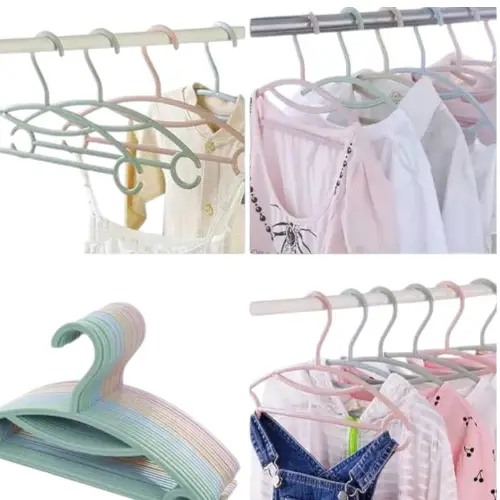 Pack 5 Ganchos Plásticos Resistentes Colores Surtidos Gms - Imagen 3