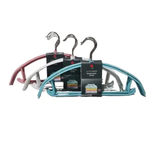 Pack 5 Perchas de Plástico Semicirculares Gms