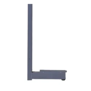 Paral Metálico en Forma de “L” para Estantería Gris Gms