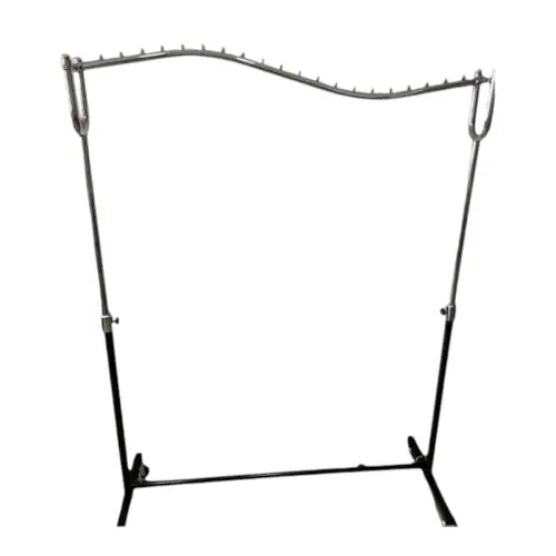 Perchero de ropa Colgador tipo Cascada Para Exhibir Poleras Metal Gms