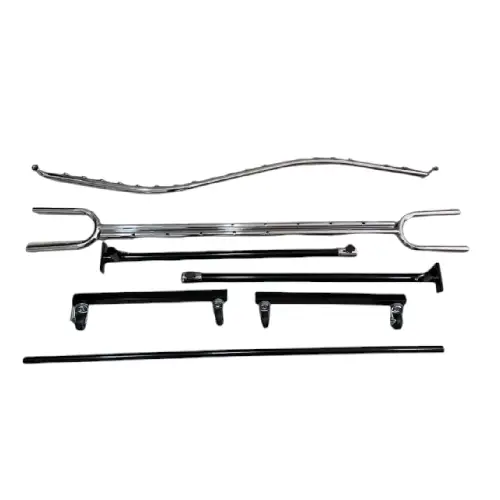 Perchero de ropa Colgador tipo Cascada Para Exhibir Poleras Metal Gms - Imagen 3