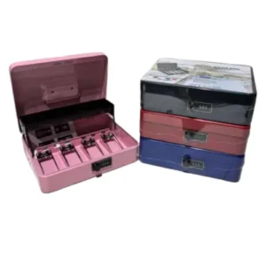 Polspag Caja de Seguridad Efectivo Rosa Manual Gms