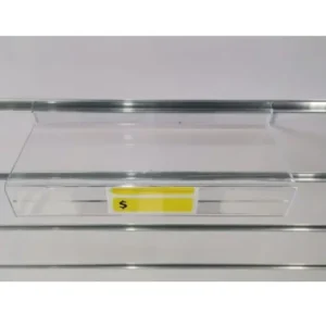 Set 10  Exhibidor Acrilico Transparente 23x12cm Gms