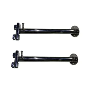 Set 2 Soportes Graduales de Riel para Pared Gms