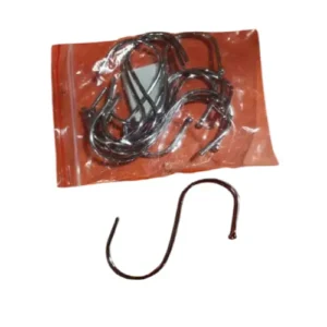 Set 30 Ganchos S de Metal 9x7cm Gms