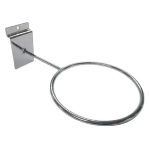 Set 4 Ganchos de Metal para Panel para Exhibir Pelotas Recto