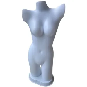 Torso Exhibidor Blanco Femenino Gms