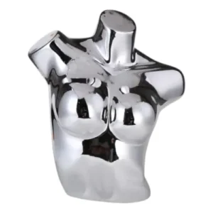 Torso Exhibidor Plateado Femenino Gms 2