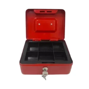 Caja Fuerte Portatil Roja Gms (1)