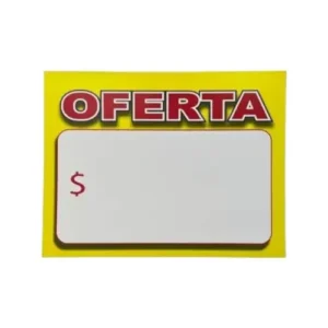 Pack 100 Etiquetas de Precios Oferta Gms