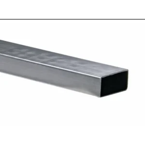 Perfil Metálico 1x2 cm con Barra para Montaje Comercial